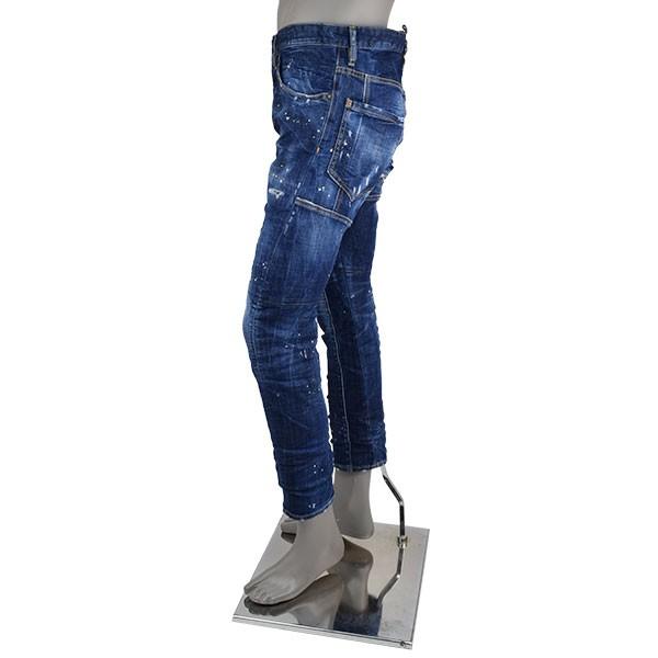 DSQUARED2 ディースクエアード YELLOW RIPPED SPOTS WASH TIDY DSQUARED2 ディースクエアード YELLOW RIPPED SPOTS WASH TIDY