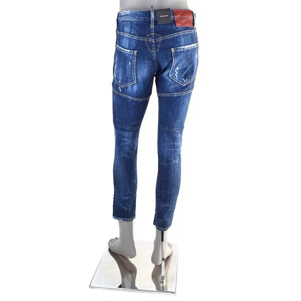 DSQUARED2 ディースクエアード TIDY BIKER ダメージ&リペア加工 DSQUARED2 ディースクエアード TIDY BIKER ダメージ&リペア加工