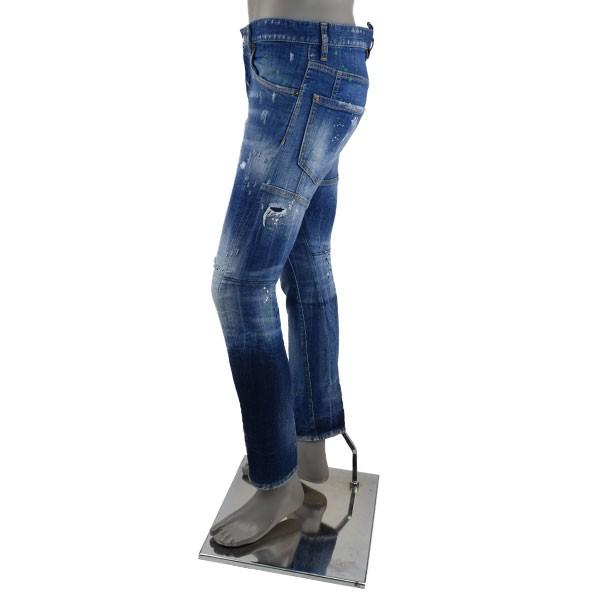DSQUARED2 ディースクエアード ACID MACULATO WASH TIDY BIKER DSQUARED2 ディースクエアード ACID MACULATO WASH TIDY BIKER