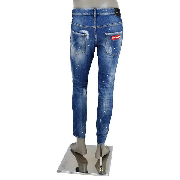 DSQUARED2 ディースクエアード RIPPED WHITE SPOTS WASHジーンズ DSQUARED2 ディースクエアード RIPPED WHITE SPOTS WASHジーンズ