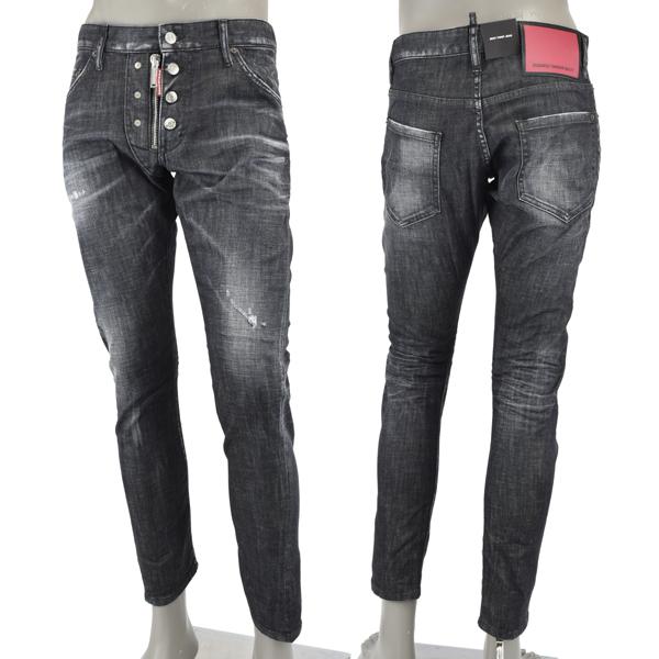 DSQUARED2（ディースクエアード） EASY BLACK WASH SEXY TWIST JEAN