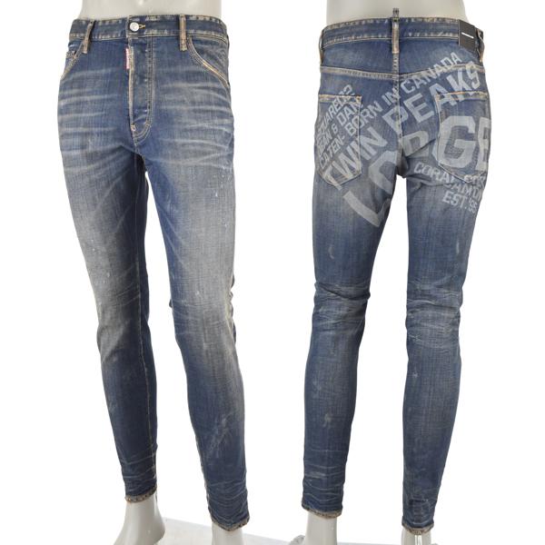 DSQUARED2 ディースクエアード DARK SEDONA WASH RELAX LONG CROTCH 