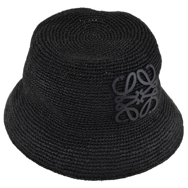 LOEWE（ロエベ） ANAGRAM BUCKET HAT/ラフィア アナグラム ロゴ