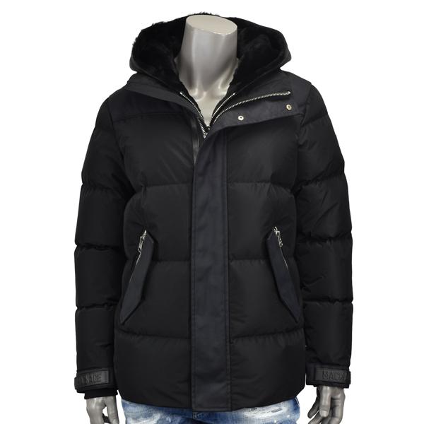 Mackage マッカ―ジュ RILEY/ムートン 切り替え ダウンジャケット/RILEY