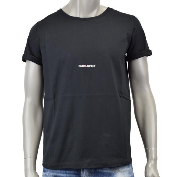 SAINT LAURENT サンローラン RIVE GAUCHE T-SHIRT/ミニ ロゴ Tシャツ 