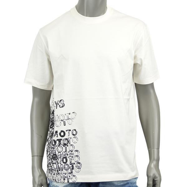 Y-3 ワイスリー GFX /グラフィック ロゴ Tシャツ/KR2224 CHALK WHITE 