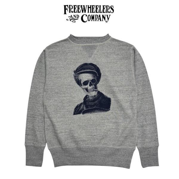 FREEWHEELERS / フリーホイーラーズ / "BOUND FOR GLORY" DOUBLE V SET-IN SLEEVE SWEAT SHIRT / SET-IN SLEEVE / 両V / ミディアムウェイト / 染み込みプリント