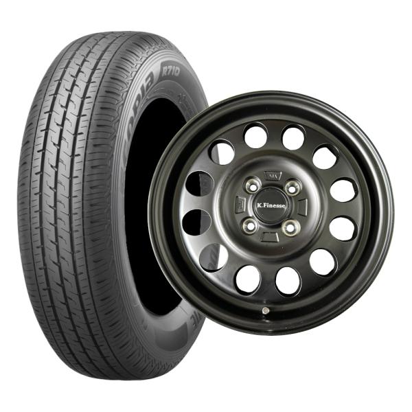 エコピア ブリヂストン R710 145/80R12 80/78N ケイフィネスD12