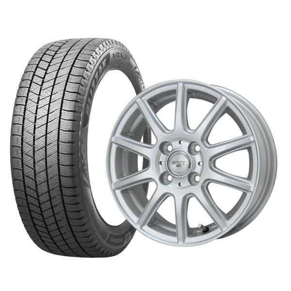 ブリザック VRX3 ブリヂストン 155/65R14 75Q 2026年製造 ホイール