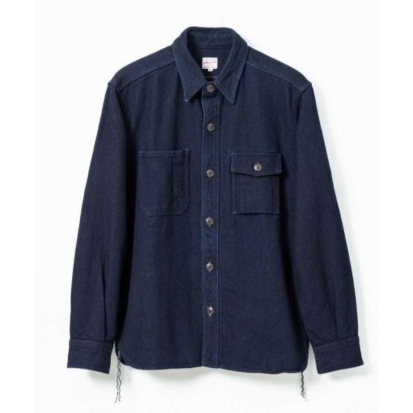 桃太郎ジーンズ 【桃太郎JEANS】 ヘビーインディゴドビーシャツ 桃太郎ジーンズ 【桃太郎JEANS】 ヘビーインディゴドビーシャツ
