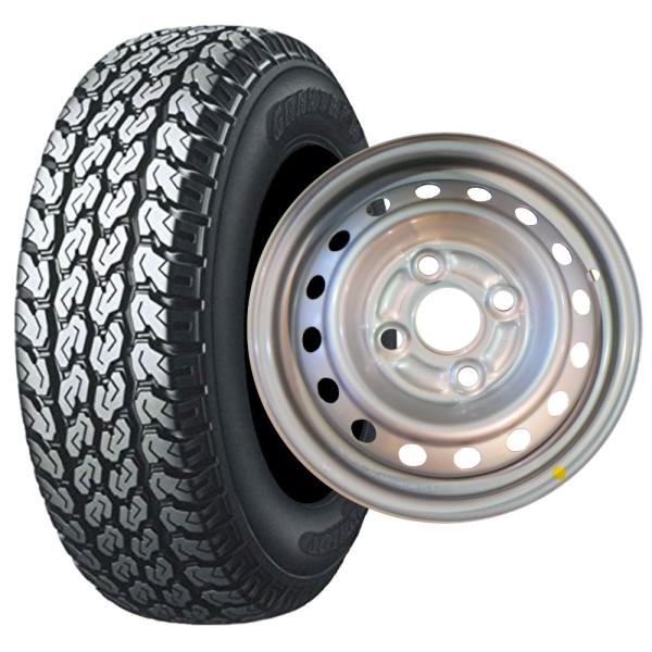 DUNLOP（ダンロップ） 12インチ 4本セット 夏タイヤ＆スズキ純正