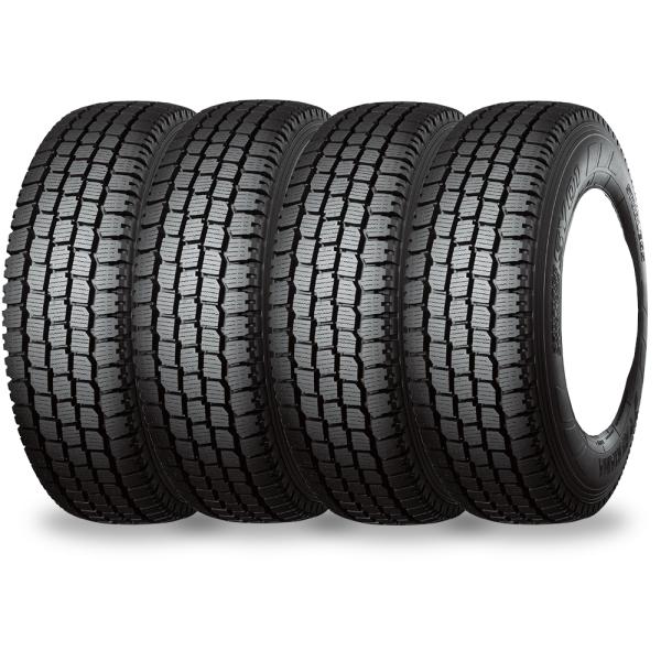 145/80R12　80/78N（145R12 6PR） YOKOHAMA ヨコハマ SY01V バン 商用車用スタッドレスタイヤ よく粘る 長くもつ  4本セット 軽トラ2023年製造