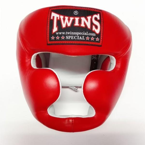 新品 正規 TWINS ツインズ ヘッドギア 赤 選択/ボクシング/ムエタイ