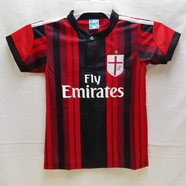 子供用 K002 Acミラン Ronaldinho 80 ロナウジーニョ 赤黒 15 ゲームシャツ パンツ付 ジュニア ユニフォーム Buyee Buyee Japanese Proxy Service Buy From Japan Bot Online