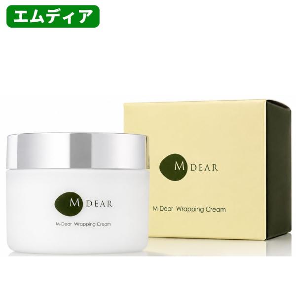 エムディア ラッピングクリーム 80g M-DEAR クリーム状マスク 保湿クリーム フェイスクリーム シアバター スキンケア