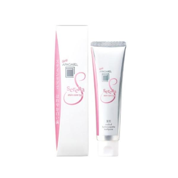 アパガード セレナ 105g サンギ 歯磨き粉 ホワイト二ング 歯周病 ステインケア 虫歯予防 ハミガキ 薬用ハイドロキシアパタイト 薬用歯みがき 投函発送 外箱畳