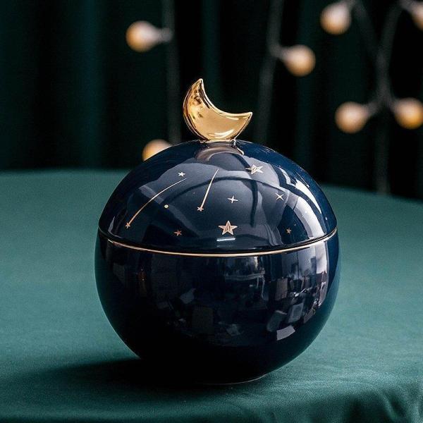 圧倒的高評価 日用雑貨 保存容器 調味料入れ 小物入れ キッチン雑貨 月 球体 宇宙柄 星 惑星 ナッツ入れ 高見え グリーン ブルー 7 格安人気 Www Noithatnhatrang Com Vn