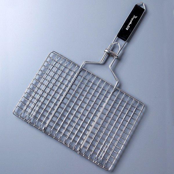 特価品 送料無料 焼き網 魚焼き 網 グリルヘルパー 挟み焼き 焼肉 焼き鳥 バーベキュー ピクニック 食器 両面焼き Mono Mono 通販 Yahoo ショッピング