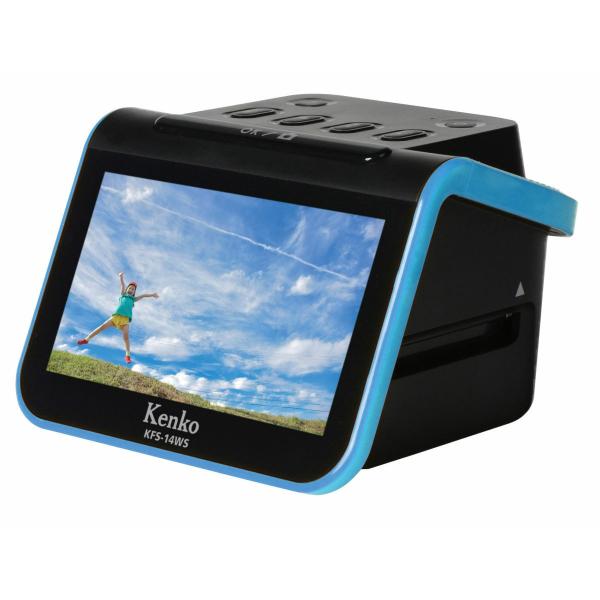 ケンコートキナー フィルムスキャナー 大型液晶 5インチ液晶搭載 1400万画素 KFS-14WS