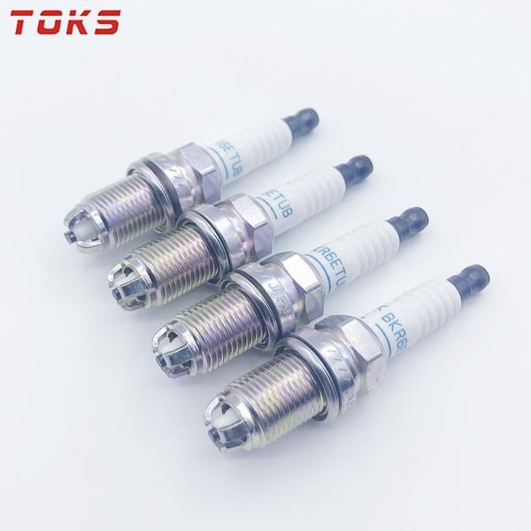 アウディ A8 プラグ 4Pcs イリジウムスパークプラグ A4 A6 BMW VWゴルフ パサート シュコダファビア プジョー306 605