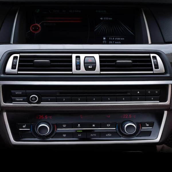 インテリアパネル CDパネル 装飾 ブライトストリップ BMW 10-16モデル 5シリーズ F10 F11 インテリア CD エアコン オーディオ