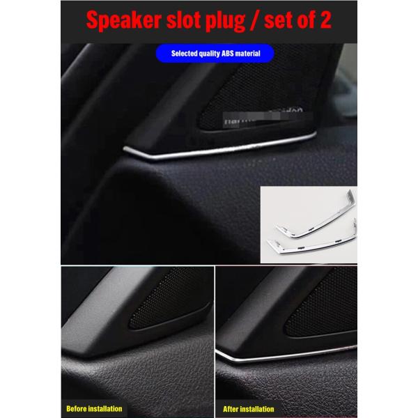 インテリアパネル BMW 5セリエ F10 F11 F18 520I 528I 535I 550I XDRIVE 2011-2017 クローム ホーンスロットプ