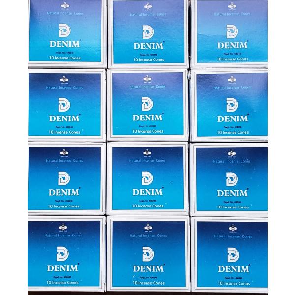 お香　デニム（DENIM）　コーンタイプ　12箱入り
