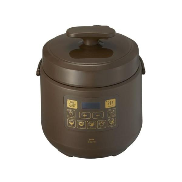 【内容量】1台付属品：計量カップ、専用電源コード、専用レシピリーフレットほったらかしで調理ができる電気圧力鍋。下準備をしてボタンを押すだけで、手間のかかる煮込み料理が自動調理でできあがります。ワンタッチモード5種類の基本料理(ごはん、スープ...