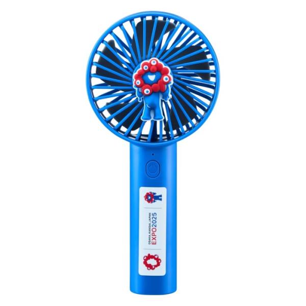 ミャクミャク HANDY FAN EXPO2025 新品未開封！ Expo2025・大阪 関西万博】ミャクミャク ハンディファン 青