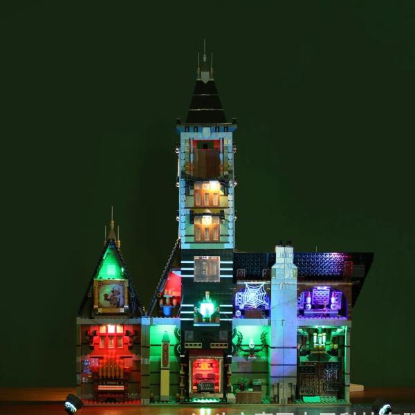 MOC LEGO レゴ 10273 互換 フェアグラウンドコレクション ホーンテッドハウス LED ライト 電飾 キット ※本体は含みません