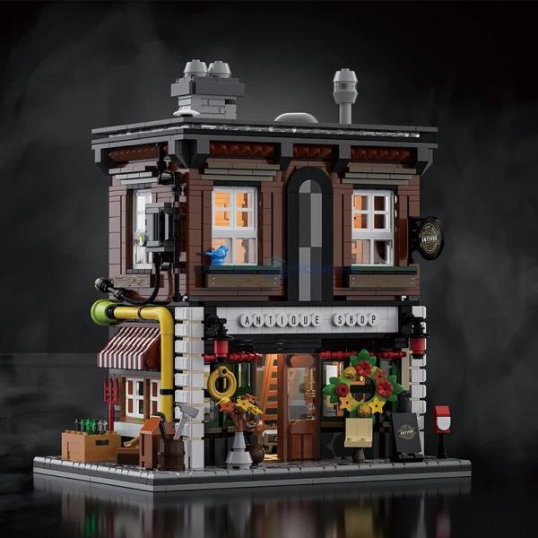 MOC LEGO レゴ ブロック 互換 1950個 アンティークショップ : MONO