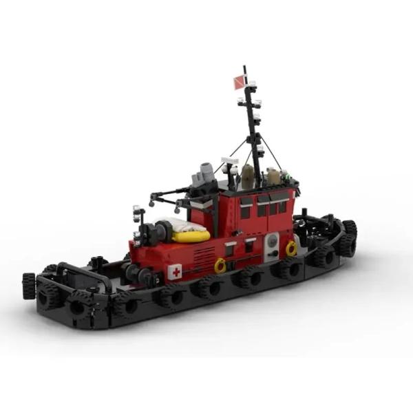 MOC LEGO レゴ ブロック 互換 1469個 タグボート : MONO BASE ヤフー店