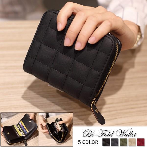 小さい財布 レディース 二つ折り コンパクト ミニ財布 ラウンドファスナー シンプル ミニウォレット Osk Monobase 通販 Yahoo ショッピング