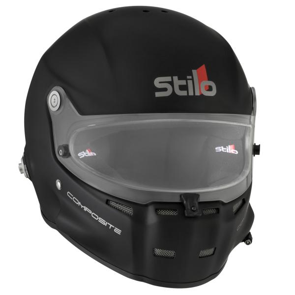݌ɌFSTILO HELMET ST5F Composite MATT BLACK R|Wbg wbg FIA 8859-2015 SNELL SA2020 4փ[Xp AA0700CG2T0401