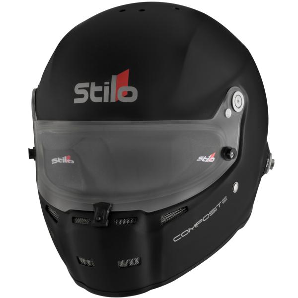 ݌ɌFSTILO HELMET ST5FN Composite MATT BLACK R|Wbg wbg FIA 8859-2015 SNELL SA2020 4փ[Xp AA0710AG2T0401