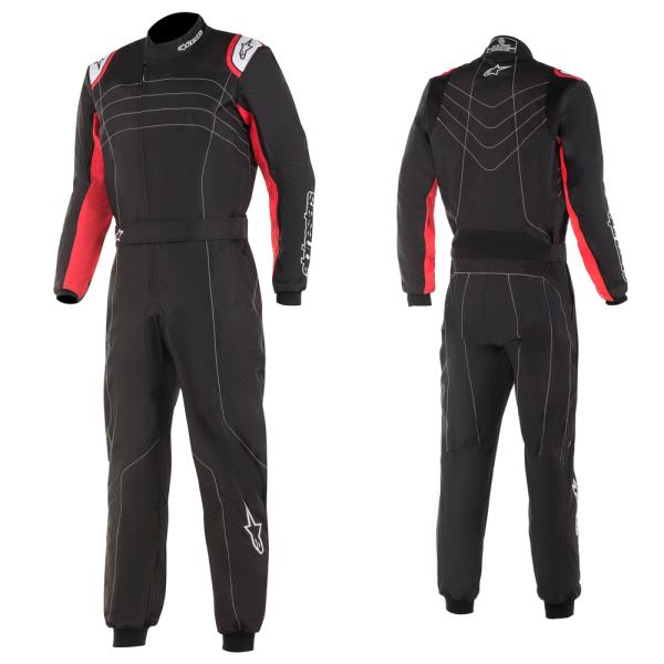 アルパインスターズ KMX-9 V3 SUIT ブラック×レッド×ホワイト