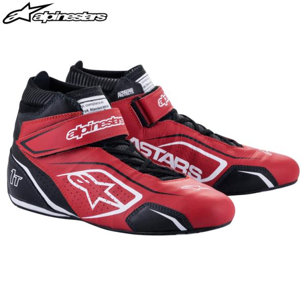 �A���p�C���X�^�[�Y ���[�V���O�V���[�Y TECH1 T v3 SHOES ���b�h×�u���b�N×�z���C�g FIA8856-2018���F���f��(2710022-312)