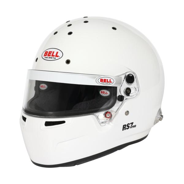 BELL（ベル） BELL RACING RS7 PRO グロスホワイト HANSクリップ装備