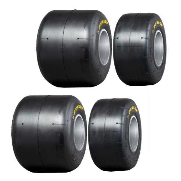DUNLOP ダンロップ SL22 前後セット(フロント2本 + リア2本