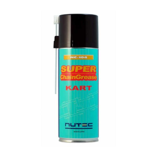 NUTEC j[ebN NC104 X[p[`F[OX (SuperChainGrease) 420ml RACING KART [VOJ[g `F[IC