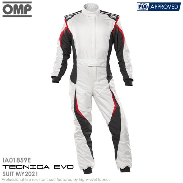 OMP TECNICA EVO SUIT MY2021 zCg×AXTCg (373) [VOX[c FIA8856-2018Ff AUTO RACING SUIT (IA/01859E/373)