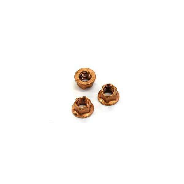 EIKO ホイールハブロックナット 銅　タイヤ1本分（3個セット）　レーシングカート　ホイールパーツ