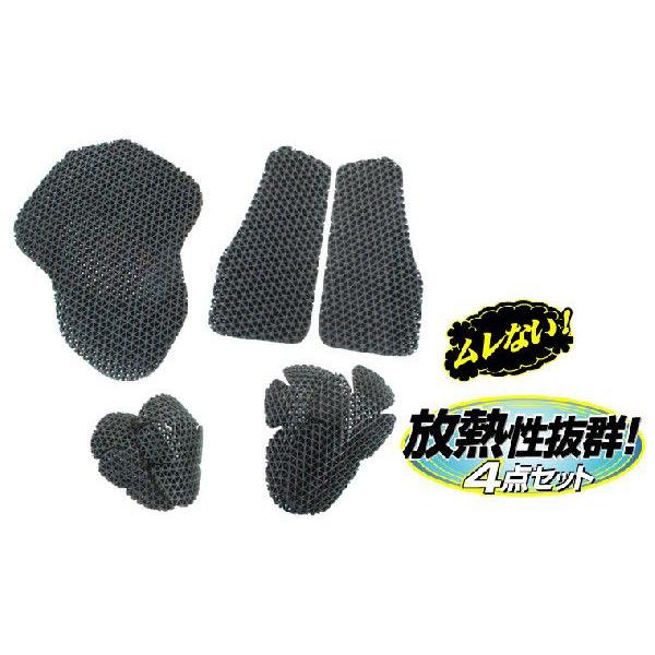 【商品特徴】◆メーカー：ラフ＆ロード / ROUGH＆ROAD◆品名：エアスルーパッドフルセット◆品番：RR10045◆カラー：ブラック　のみ◆設定サイズ：フリーサイズ◆素材：ワッフル圧縮ウレタンパッド◆本体価格4,600円＋消費税の商品です。