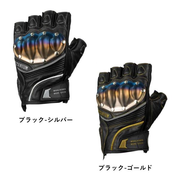 YeLLOW CORN（イエローコーン） YG-192S Titanium Leather GLOVE 春夏