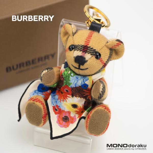 美品 BURBERRY ベア キーホルダー BURBERRY バーバリー バッグチャーム LS THOMAS CHARM RY7