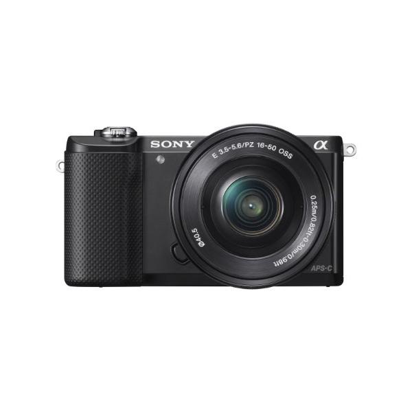 SONY ミラーレス一眼 α5000 パワーズームレンズキット ブラック ILCE