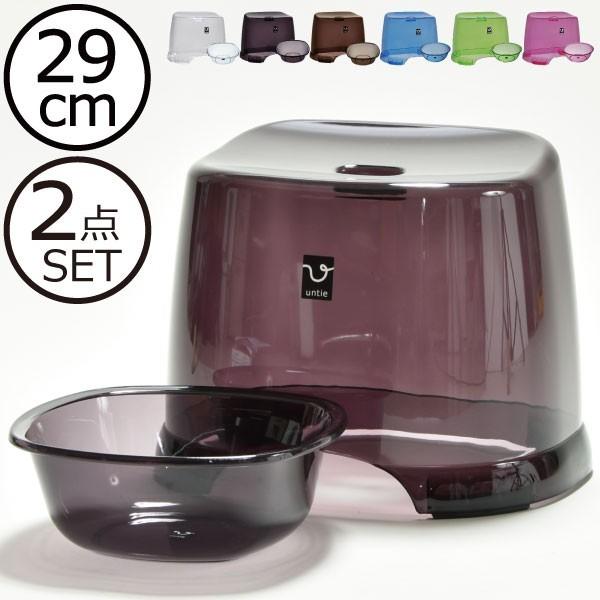 お風呂椅子 湯桶 約30cm 高さ29cm お風呂イス おしゃれ バスチェア ウォッシュボール バスグッズ 日本製 Untie Crystal アンティクリスタル 湯桶 2点セット 065a 023 050 モノギャラリー 通販 Yahoo ショッピング