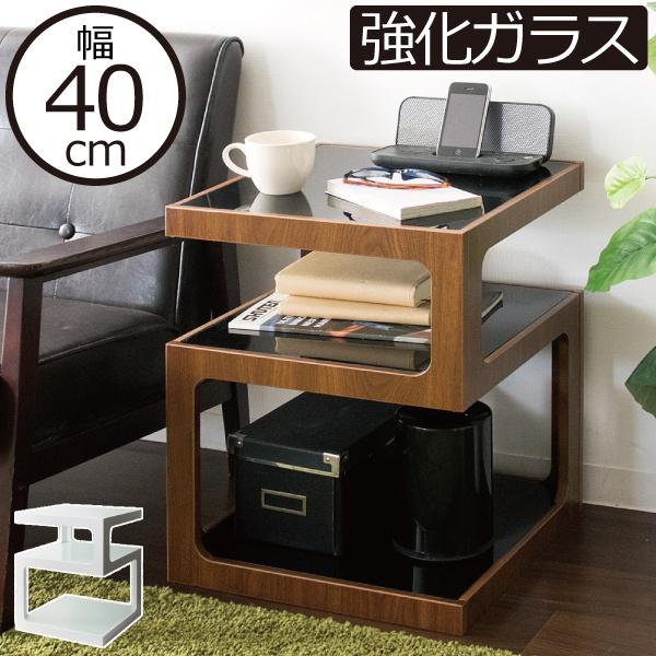 宮武製作所 サイドテーブル おしゃれ 北欧 収納付き 白 ホワイト