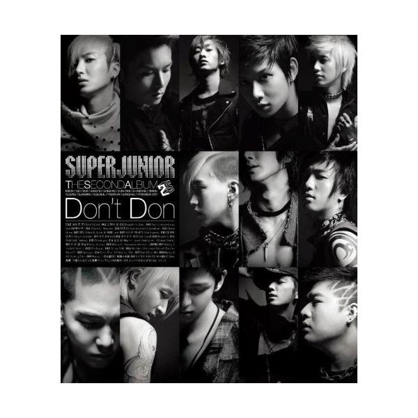 CD/Super Junior/THE SECOND ALBUM Don't Don (CD+DVD) (ジャケットA/対訳付)【Pアップ