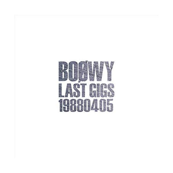 CD/BOOWY/LAST GIGS 19880405 (ライナーノーツ) (通常盤)